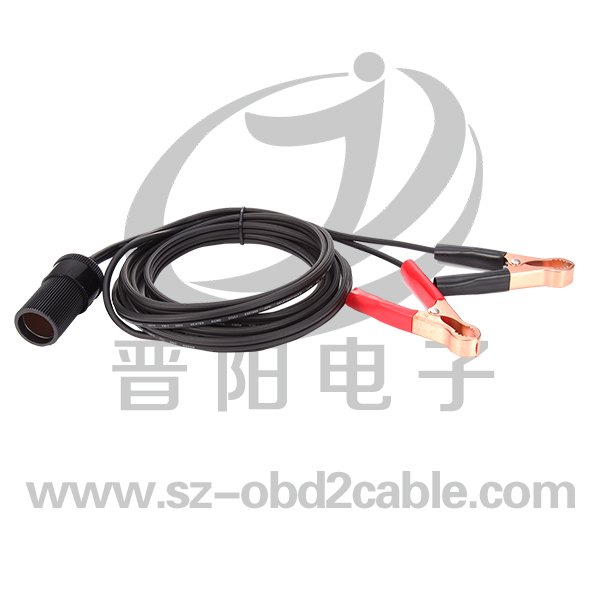 電瓶夾線
